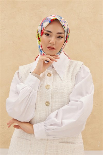 Silk Home Organik Pamuk İpek Eşarp 79007-07