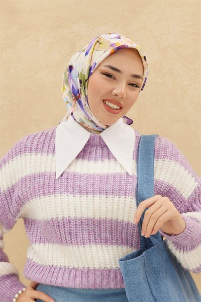 Silk Home Organik Pamuk İpek Eşarp 79007-10