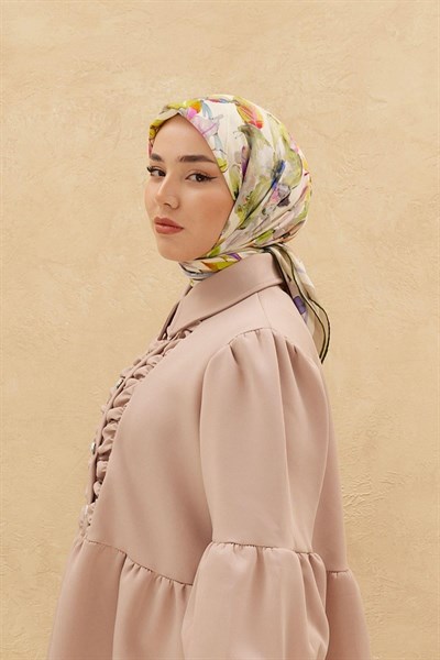 Silk Home Organik Pamuk İpek Eşarp 79007-02