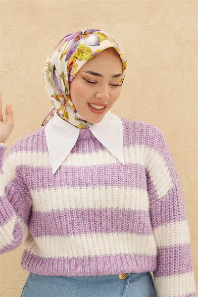Silk Home Organik Pamuk İpek Eşarp 79007-09