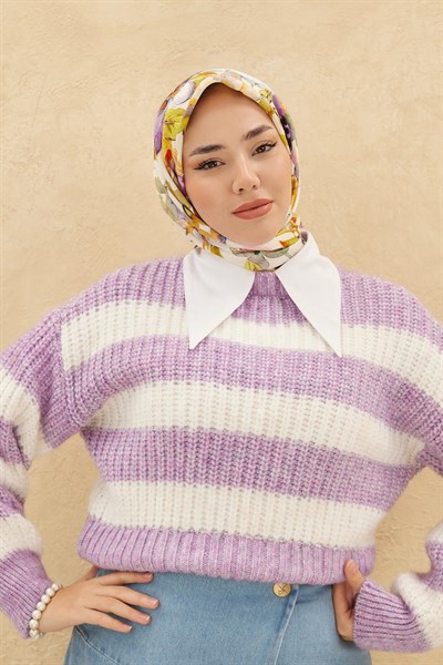 Silk Home Organik Pamuk İpek Eşarp 79007-09