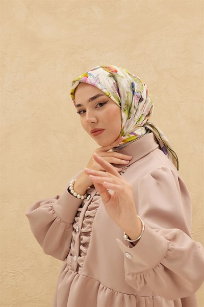 Silk Home Organik Pamuk İpek Eşarp 79007-02