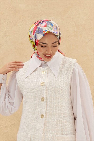 Silk Home Organik Pamuk İpek Eşarp 79007-07