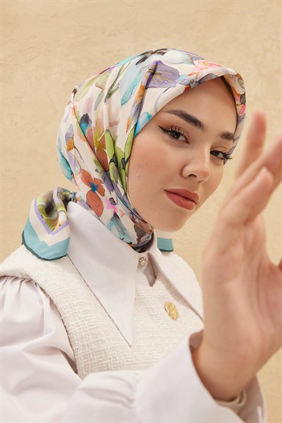 Silk Home Organik Pamuk İpek Eşarp 79007-13
