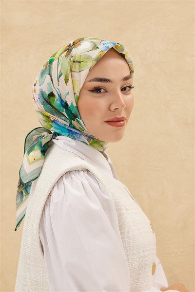 Silk Home Organik Pamuk İpek Eşarp 79007-14