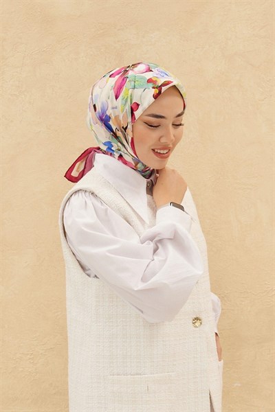 Silk Home Organik Pamuk İpek Eşarp 79007-15