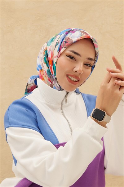 Silk Home Organik Pamuk İpek Eşarp 79007-11