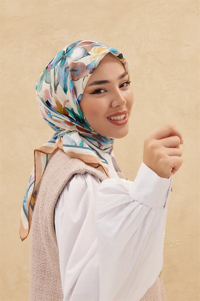 Silk Home Organik Pamuk İpek Eşarp 79007-04