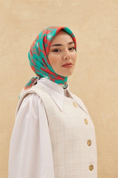 Silk Home Organik Pamuk İpek Eşarp 79008-07