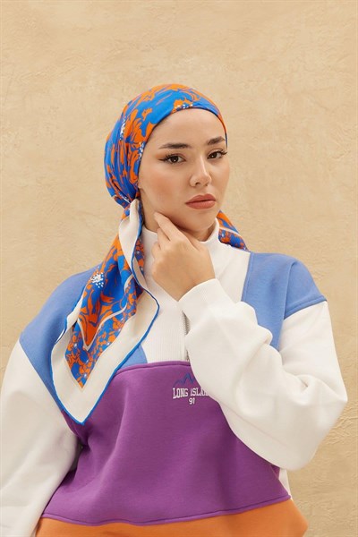 Silk Home Organik Pamuk İpek Eşarp 79008-09