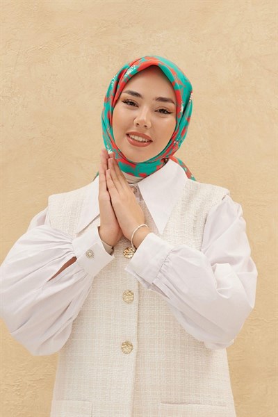 Silk Home Organik Pamuk İpek Eşarp 79008-07