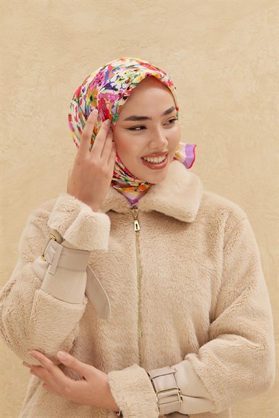 Silk Home Organik Pamuk İpek Eşarp 79009-04