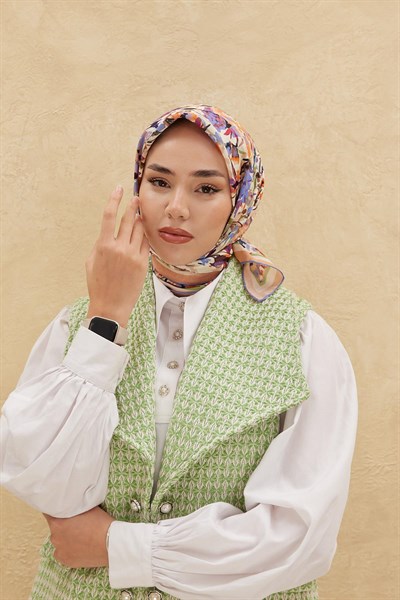 Silk Home Organik Pamuk İpek Eşarp 79009-02
