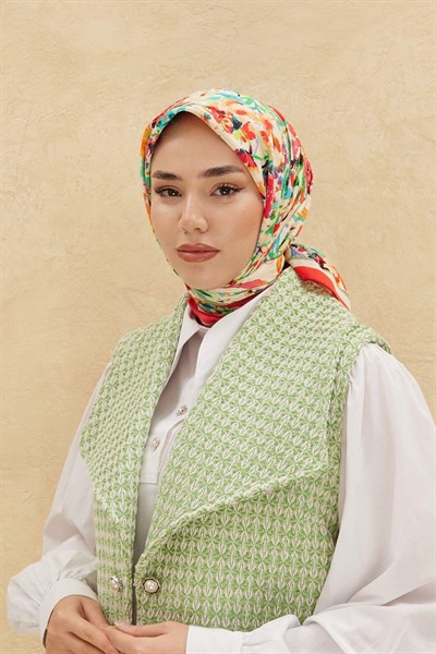 Silk Home Organik Pamuk İpek Eşarp 79009-21