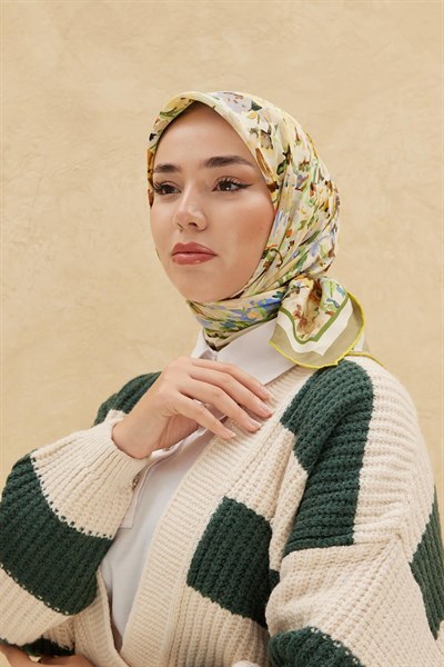 Silk Home Organik Pamuk İpek Eşarp 79009-15