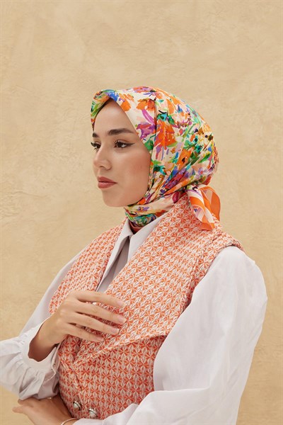Silk Home Organik Pamuk İpek Eşarp 79009-19