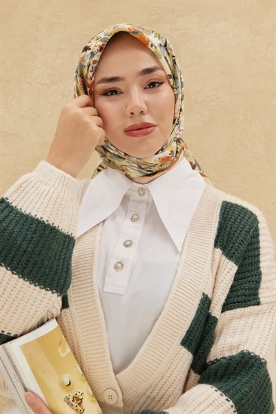 Silk Home Organik Pamuk İpek Eşarp 79009-16