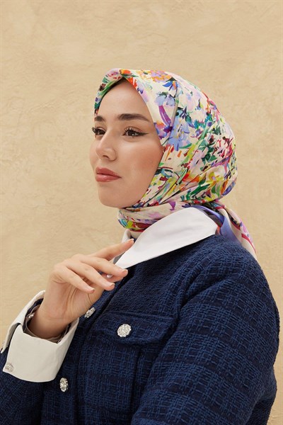 Silk Home Organik Pamuk İpek Eşarp 79009-07
