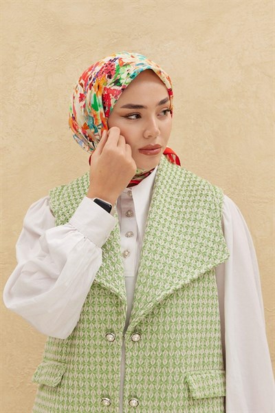 Silk Home Organik Pamuk İpek Eşarp 79009-21