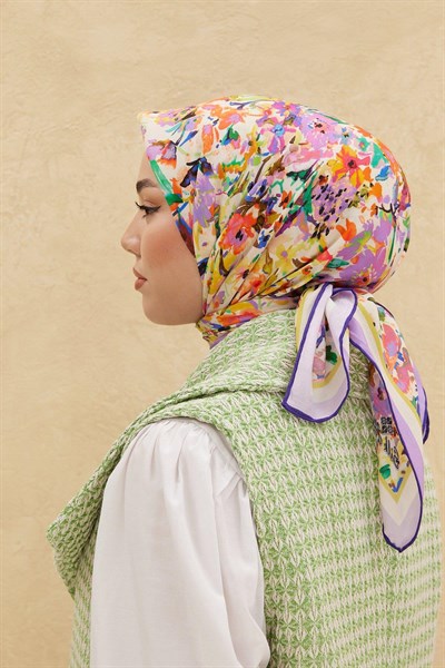 Silk Home Organik Pamuk İpek Eşarp 79009-05