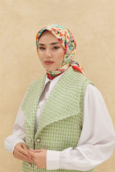 Silk Home Organik Pamuk İpek Eşarp 79009-21