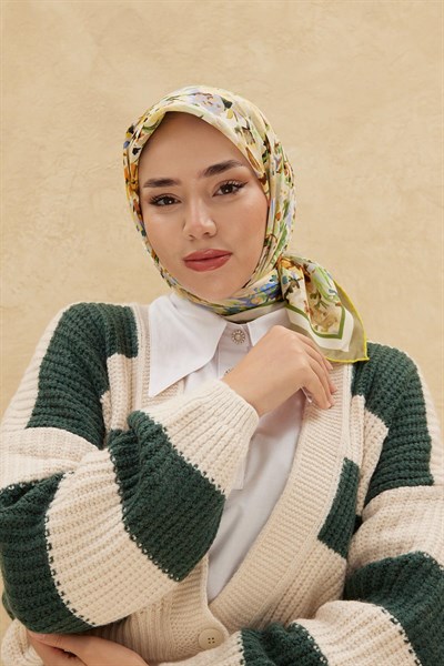 Silk Home Organik Pamuk İpek Eşarp 79009-15