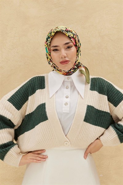 Silk Home Organik Pamuk İpek Eşarp 79009-14