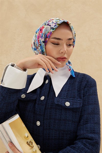 Silk Home Organik Pamuk İpek Eşarp 79009-09