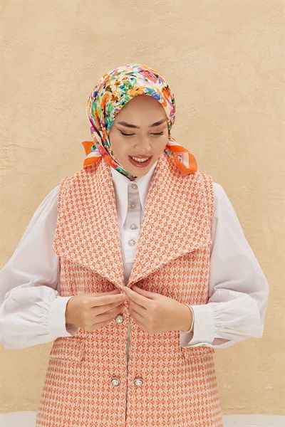 Silk Home Organik Pamuk İpek Eşarp 79009-19