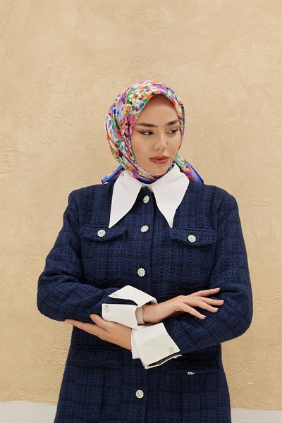 Silk Home Organik Pamuk İpek Eşarp 79009-10
