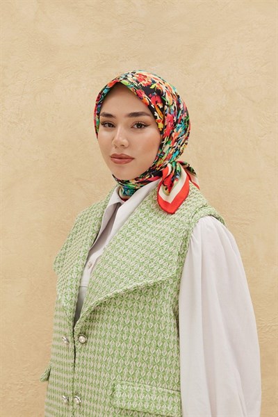 Silk Home Organik Pamuk İpek Eşarp 79009-22