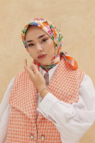 Silk Home Organik Pamuk İpek Eşarp 79009-19