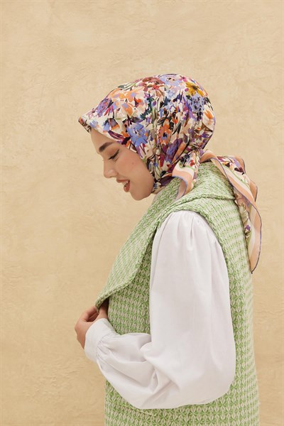 Silk Home Organik Pamuk İpek Eşarp 79009-02