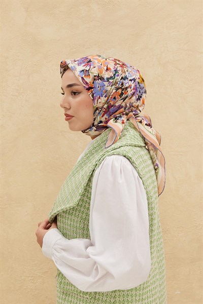 Silk Home Organik Pamuk İpek Eşarp 79009-02