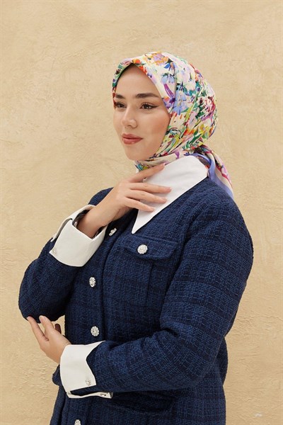 Silk Home Organik Pamuk İpek Eşarp 79009-07