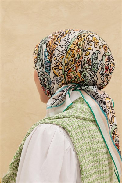 Silk Home Organik Pamuk İpek Eşarp 79010-05