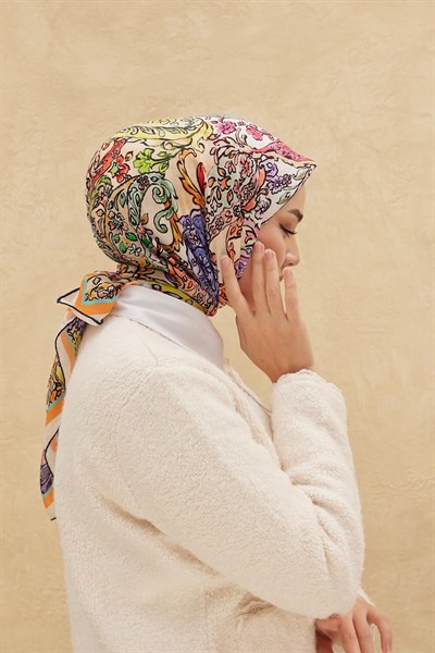 Silk Home Organik Pamuk İpek Eşarp 79010-10