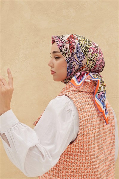 Silk Home Organik Pamuk İpek Eşarp 79010-12