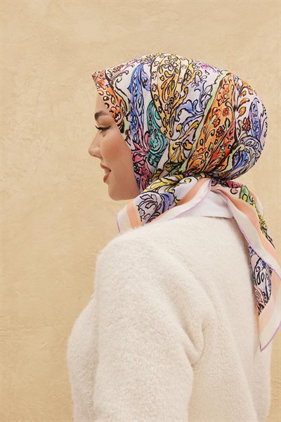Silk Home Organik Pamuk İpek Eşarp 79010-09