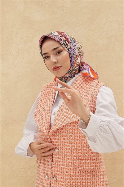 Silk Home Organik Pamuk İpek Eşarp 79010-12