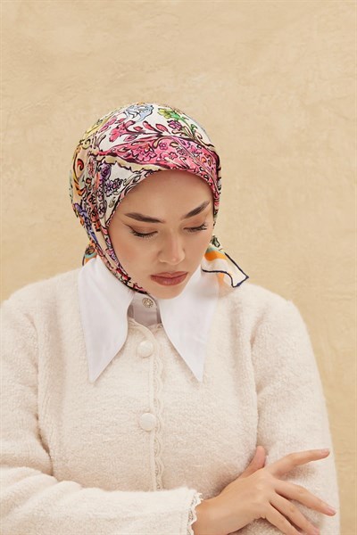 Silk Home Organik Pamuk İpek Eşarp 79010-10