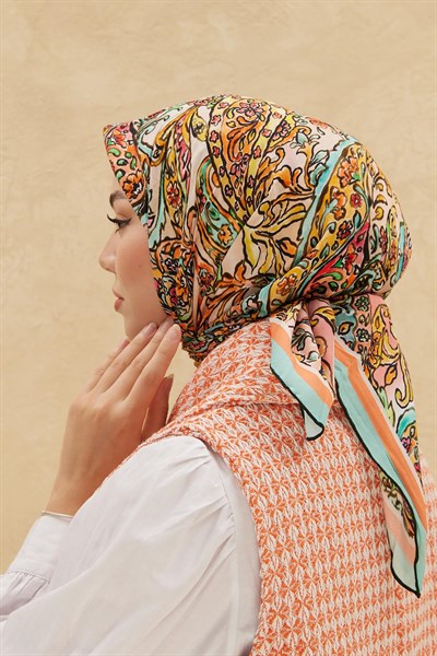 Silk Home Organik Pamuk İpek Eşarp 79010-11