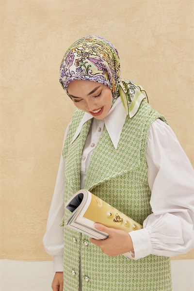 Silk Home Organik Pamuk İpek Eşarp 79010-04