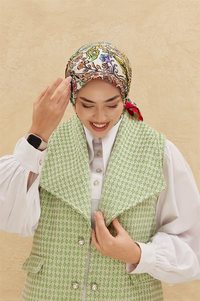 Silk Home Organik Pamuk İpek Eşarp 79010-14
