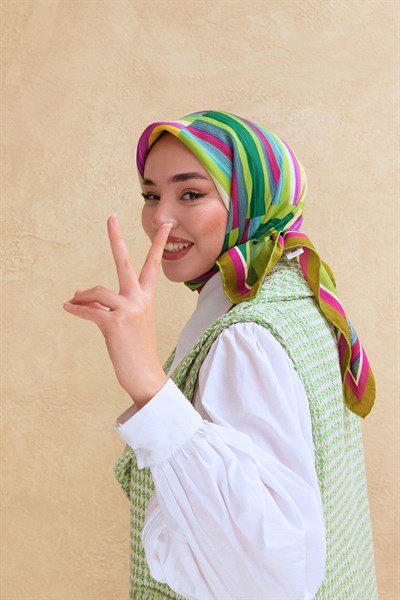 Silk Home Organik Pamuk İpek Eşarp 79011-13