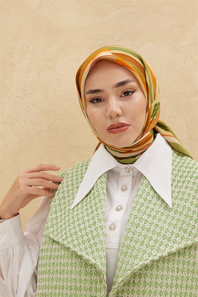 Silk Home Organik Pamuk İpek Eşarp 79011-12