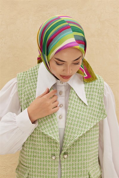 Silk Home Organik Pamuk İpek Eşarp 79011-13