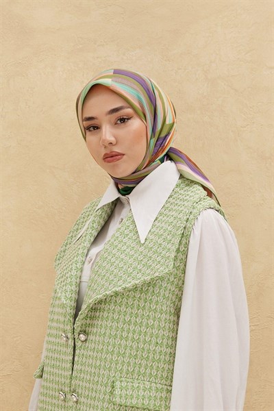Silk Home Organik Pamuk İpek Eşarp 79011-11