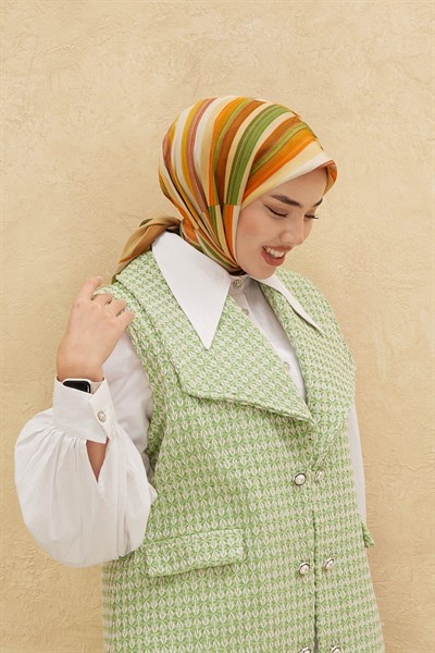 Silk Home Organik Pamuk İpek Eşarp 79011-12