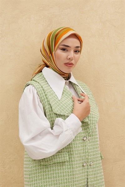 Silk Home Organik Pamuk İpek Eşarp 79011-12